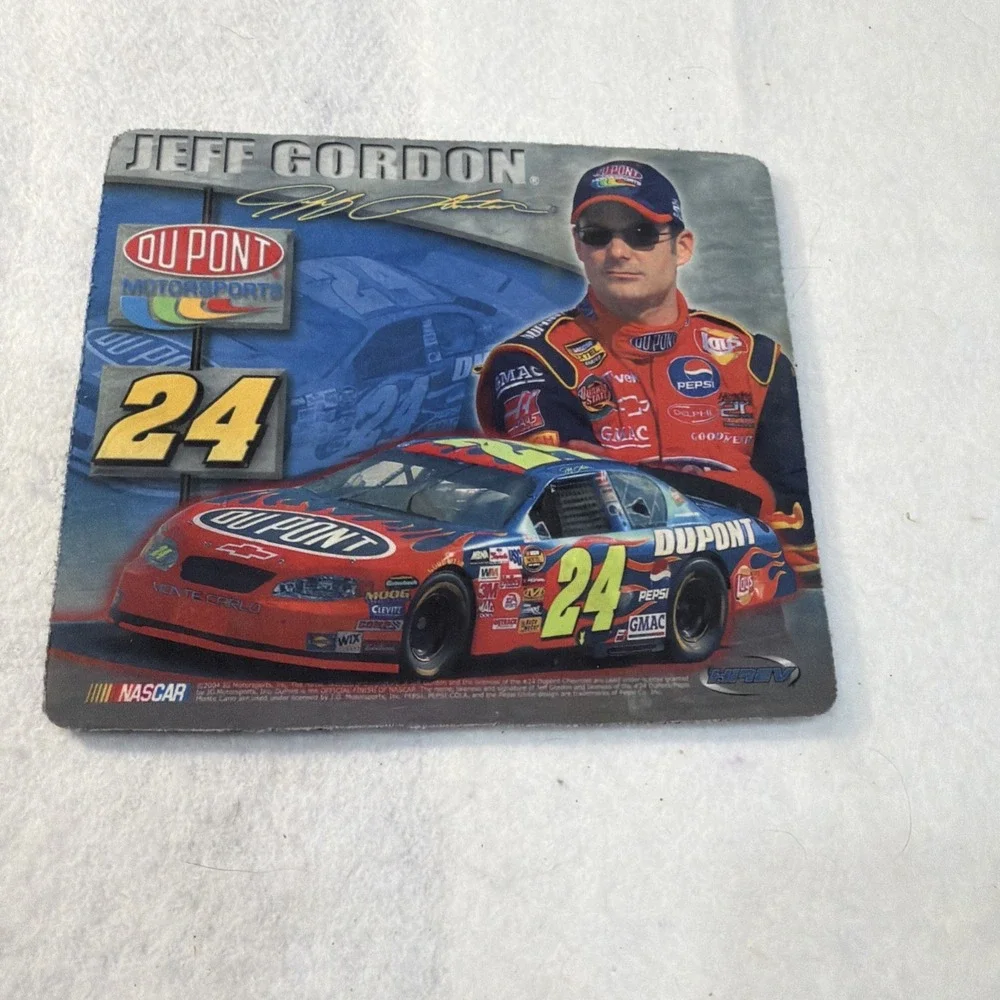 Vintage Jeff Gordon #24 Foam Mouse Pad - 2001?‎ 3